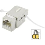 Module RJ45 encastrable Avec fonction de verrouillage Keystone cat 6a Renkforce KSV10 X989061