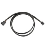 Watercool 4-pin Pwm Verlängerung, Schwarz - 90cm