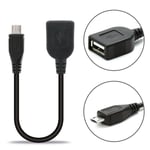 Câble USB OTG pour Xiaomi Redmi Note 5A, Note 4 / 4A / 3 / 2 / Mi Max / Mi Note / Hongmi - Adaptateur OTG