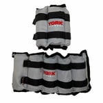 York Wrist/Ankle Weights Padded Running Cardio Resistance Training Bracelets