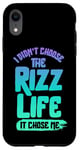 Coque pour iPhone XR The Rizz Life - Jeu amusant Alpha Gen Z Slang Rizz