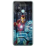 ERT GROUP Coque de téléphone Portable pour Xiaomi REDMI 12C/ REDMI 11A Original et sous Licence Officielle Marvel Motif Iron Man 034 Parfaitement adapté à la Forme du téléphone Portable, Coque en TPU