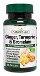 Christmas Ginger Turmeric Bromelain 60 Tablets Directions Take 1 3 High Quality