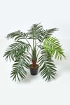 Green Mini Palm Tree Artificial Plant with Pot, 70 cm