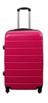 Resväska - Hardcase resväska - Storlek Medium - Rosa - Praktisk resväska