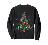 Cute Biology Christmas Tree gift decor Xmas tree Sweatshirt