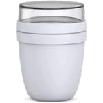 Boite de stockage,Lunch pot Ellipse - 500 ml - Gobelet à muesli pratique, tasse à yaourt, tasse To go - Convient pour congélateur, micro-ondes et