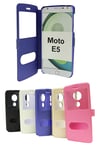 Flipcase Motorola Moto E5 / Moto E (5th gen) (Svart)