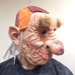 The Rubber Plantation TM 619219292351 Hoggle Troll Latex Mask Adult 80's Fancy Dress Accessory Costume, Unisex, One Size