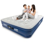 Active Era Matelas Gonflable 2 Personnes, Lit Gonflable avec Pompe électrique intégrée, Gonflage en Moins de 3 Min, pour Le Camping, déménagements et invité