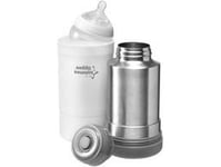 Tommee Tippee Travel Bottle And Food Warmer, Rostfritt Stål, Vit