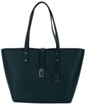 Michael Kors Navy Tote Bag Dark Blue Large Open Top Leather Karson Handbag