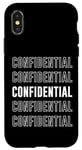 iPhone X/XS Confidential Case