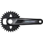 Shimano Deore FC-M6100 Deore chainset; 12-speed; 55 mm chainline; 30T; 165 mm