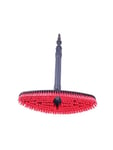 STERWINS Brosse large rouge 30 cm pour nettoyage haute pression