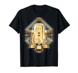 Star Wars Last Jedi R2-D2 Gold Platinum Rebel Droid T-Shirt