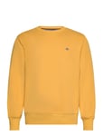 GANT Reg Shield C-Neck Sweat Gul