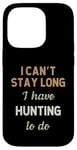 Coque pour iPhone 14 Pro Hunter Hunting Fishing Deer Game Hobby Job Pour homme et femme