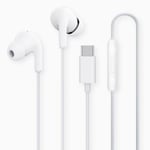 Xiaomi Écouteurs Type C avec Annulation de Bruit avec Triple Microphone et Port de Type C Blanc