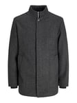 JACK & JONES Manteau en Laine Manteau en Laine Dark Grey Melange XL Dark Grey Melange XL