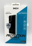 Skech Galaxy S21 Protection 360 Pack Clear Case x2 Screen Protector