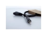 Cordial 14883 Jack Audio Y-Adapter [1X Jackstik 3,5 Mm - 2X Jacktilslutning 3,5 Mm] 0.30 M Sort Pvc-Kappe, Tvillingeledning