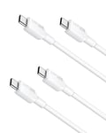 Anker cable USB C vers USB C (0,9 m), (60 W/3 A) 310 Câble de charge USB C pour iPhone 15, Samsung Galaxy S23, iPad Pro 2021, iPad Mini 6, iPad Air 4, MacBook Pro 2020, Switch (USB 2.0)