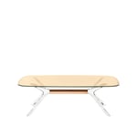 Kartell - Blast Coffee Table 4096 130x80, Bronze-Chrome, Bronze - Soffbord - Philippe Starck - Guld - Metall/Syntetiskt