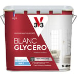 V33 - Peinture intérieur/extérieur Glycéro monocouche Blanc Mat 5L