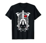 X-Ray Skeleton Pregnant Twins Funny Pregnancy Announcement T-Shirt