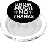 Winter Grumpiness Cold Weather Complaints Frozen Fingers PopSockets PopGrip for MagSafe