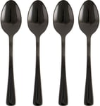 La Cafetiere Rituals Black Stainless Steel Espresso Coffee Spoons - Set of 4