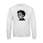 Sweat Shirt Homme Photo De Star Célébrité Audrey Hepburn Actrice Vieux Cinéma Original 12