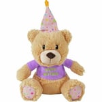 Hundleksak Rosewood Bonnie Birthday Bear Ljusbrun 27,5cm