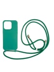 Mobile Origin Lanyard Case - dark green - iPhone 15 Pro