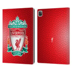 OFFICIAL LIVERPOOL FOOTBALL CLUB CREST 2 PU LEATHER BOOK CASE FOR APPLE iPAD