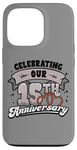 iPhone 13 Pro 15th Wedding Anniversary Celebrating 15 Years Matching Gift Case