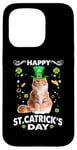 Coque pour iPhone 15 Pro Maine Coon Cat Happy St Catricks Day St Patricks Day Cats