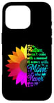 iPhone 16 Pro Autism Manual Mom Mother Mama Flower Rainbow Case