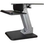 StarTech.com Poste de travail debout ergonomique - Bureau assis-debout avec hauteur réglable par ressort pneumatique (ARMSTS)