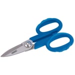 Draper Stainless Compact Electricians Scissors Cable Wide Shears Snips, 54957