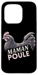 Coque pour iPhone 15 Pro Humour Poule Femmes Jardin Poules