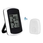 Cyslmuk - Lcd Testeur De Température Ambiante De Mesure De Température De Thermomètre Extérieur D'Intérieur Sans Fil