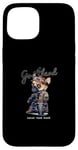 Coque pour iPhone 15 Dog Biker - Urban Graffiti Esthétique