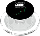 Short Squeeze Stock Market Day Trading Investisseur Bullish Wall PopSockets PopGrip pour MagSafe