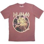 Def Leppard Unisex Vuxen Love Bites Stone Wash T-Shirt