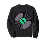 Vinyl Record Player Album Sweatshirt