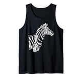 Cute zebra head in the Sahara Children Men Women Zebra Tank Top