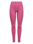 Onpfrion-Free Hw Seam Tights Bottoms Running-training Tights Seamless Tights Pink Only Play