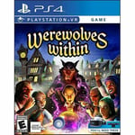 Werewolves Within For Playstation VR for Sony Playstation 4 PS4 Video Game